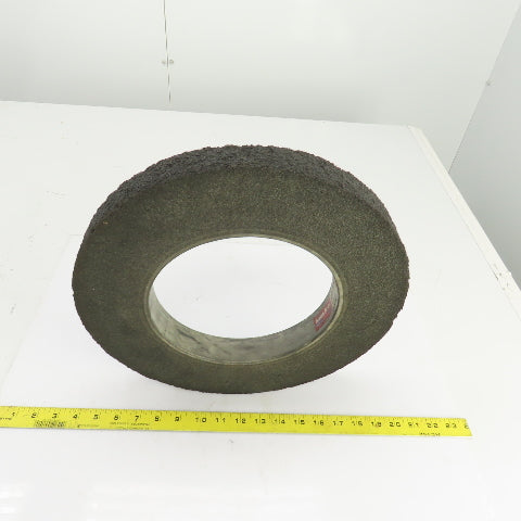 3M Scotch-Brite Light Deburring Wheel 6S FIN 2550RPM 13-3/4"x 1-1/2" x 8" Arbor