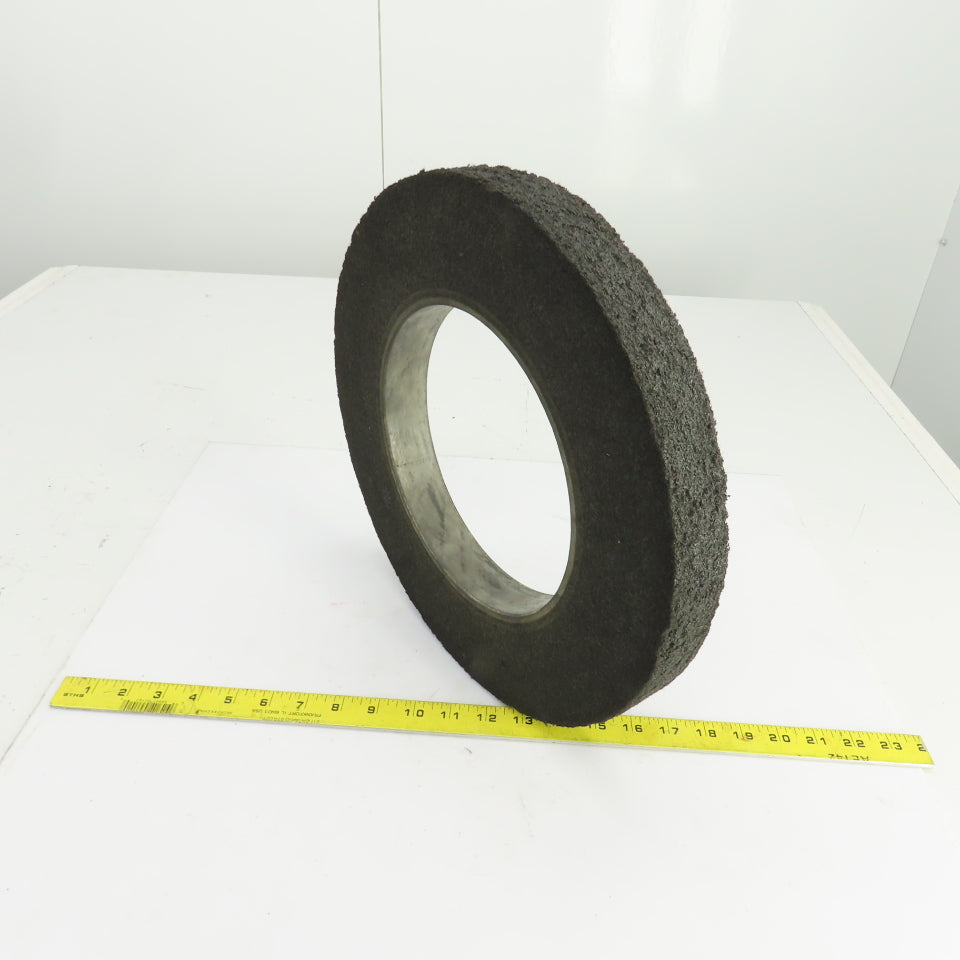 3M Scotch-Brite Light Deburring Wheel 6S FIN 2550RPM 13-3/4"x 1-1/2" x 8" Arbor