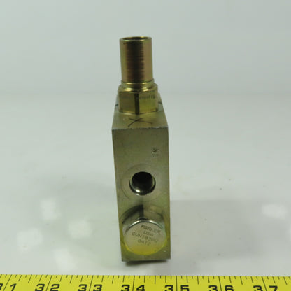 Parker PRCH101F10V-8T Pilot Operated Pressure Reducing Relieving Hydraulic Valve