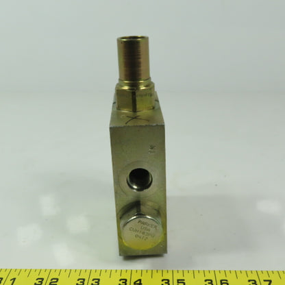 Parker PRCH101F10V-8T Pilot Operated Pressure Reducing Relieving Hydraulic Valve