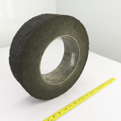 3M Scotch-Brite Light Deburring Wheel 6S FIN 2550RPM 13-3/4"x 4" x 8" Arbor