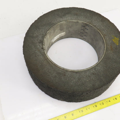 3M Scotch-Brite Light Deburring Wheel 6S FIN 2550RPM 13-3/4"x 4" x 8" Arbor