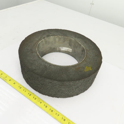 3M Scotch-Brite Light Deburring Wheel 6S FIN 2550RPM 13-3/4"x 4" x 8" Arbor