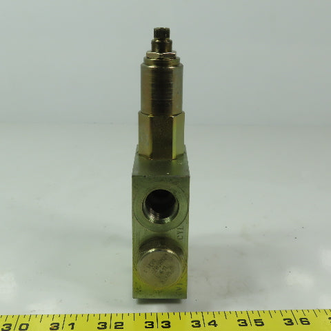Parker RDCH103S10-8T Direct Acting Differential Area Relief Valve