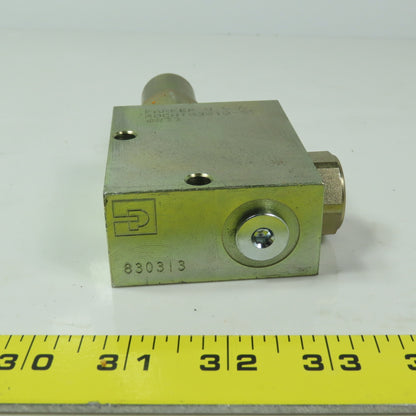 Parker RDCH103S10-8T Direct Acting Differential Area Relief Valve