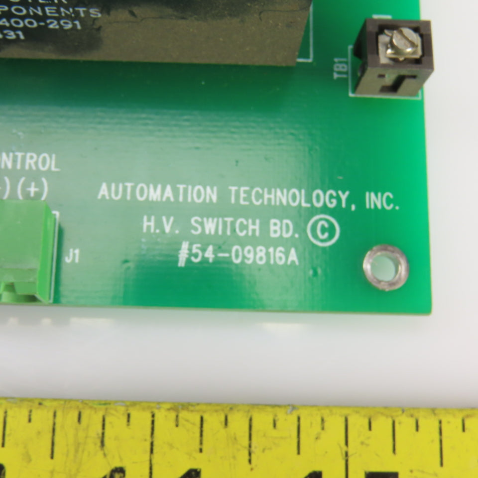 Automation Technology 54-09816A H.V. Switch Board Serial# HVS-0268-36A