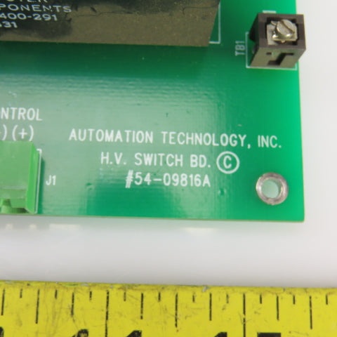 Automation Technology 54-09816A H.V. Switch Board Serial# HVS-0268-36A