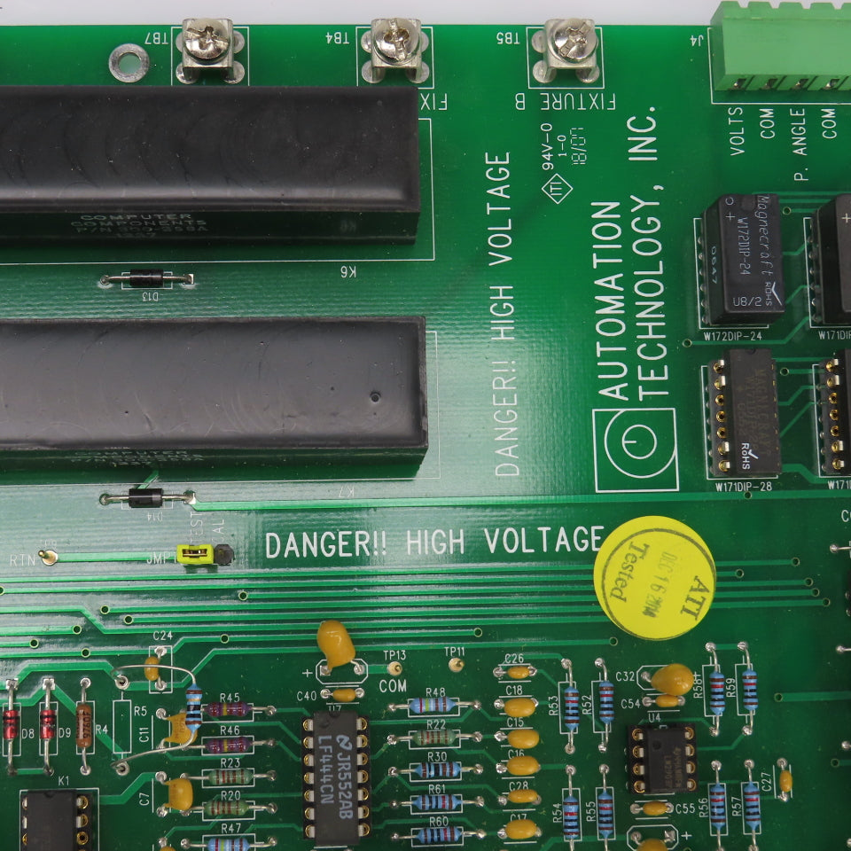 Automation Technology 09-10760E Phase Angle Hi-Pot Board Serial# PAH-0069-37E