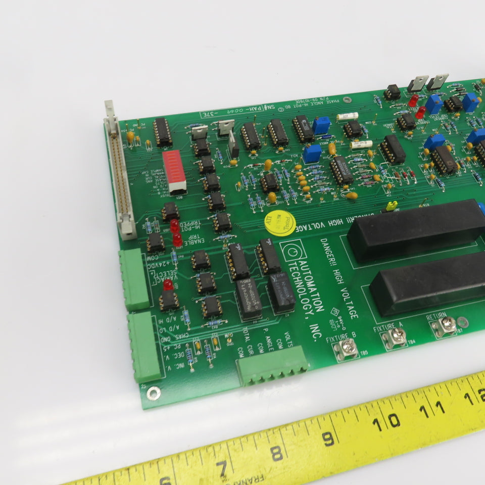 Automation Technology 09-10760E Phase Angle Hi-Pot Board Serial# PAH-0069-37E