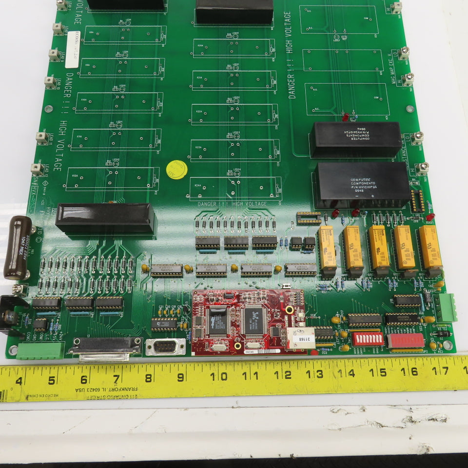 Automation Technology 54-10831D HVX/HVS Mux Circuit Board Serial#HVX-0082-38D