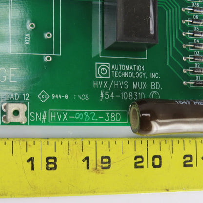 Automation Technology 54-10831D HVX/HVS Mux Circuit Board Serial#HVX-0082-38D