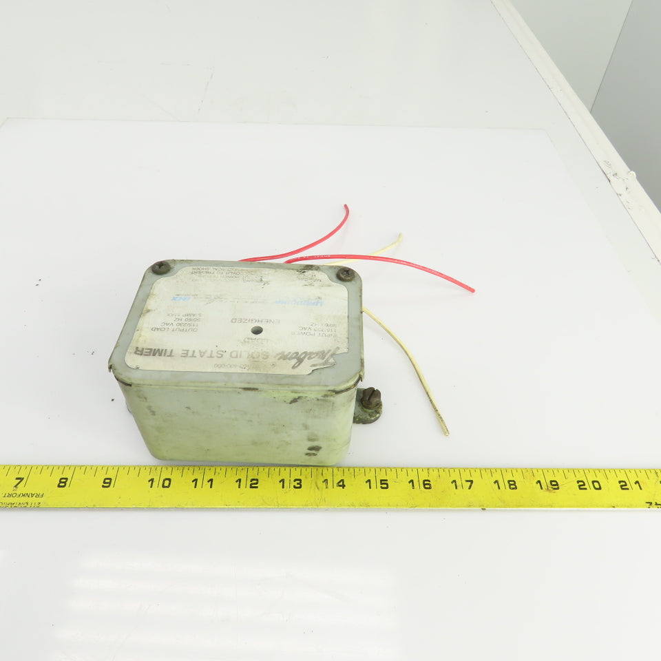 Trabon 163-400-000 Solid State Timer 115/230VAC 50/60HZ 5A Max