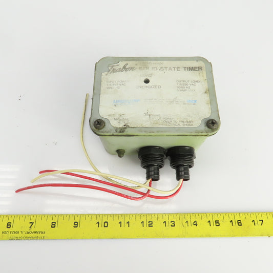 Trabon 163-400-000 Solid State Timer 115/230VAC 50/60HZ 5A Max
