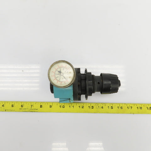 Manual Compressed Air Regulator 300PSIG Max Inlet 175°F 3/8" NPT
