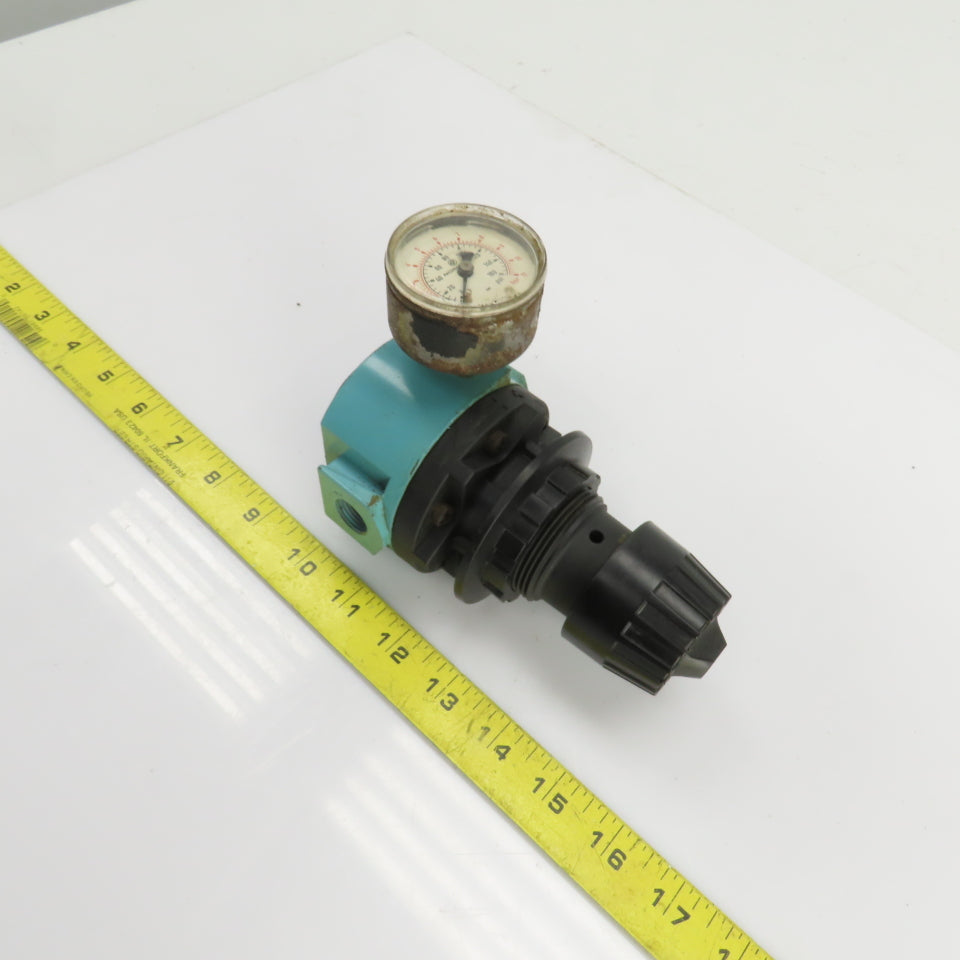 Manual Compressed Air Regulator 300PSIG Max Inlet 175°F 3/8" NPT