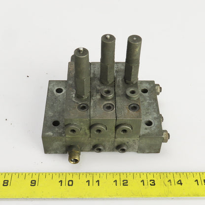 Lubriquip MSF-30S MSP-10S MSP-15S Modular Lubrication Divider Valve Assembly