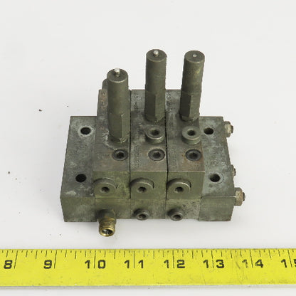 Lubriquip MSF-30S MSP-10S MSP-15S Modular Lubrication Divider Valve Assembly