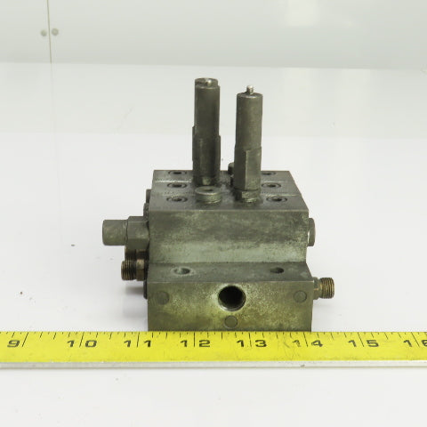 Lubriquip MSF-30S MSP-10S MSP-15S Modular Lubrication Divider Valve Assembly