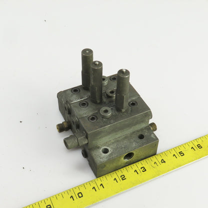 Lubriquip MSF-30S MSP-10S MSP-15S Modular Lubrication Divider Valve Assembly