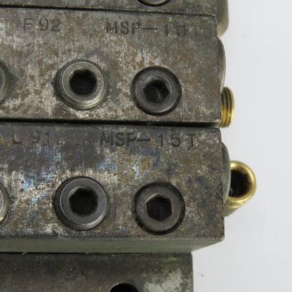 Lubriquip MSP-10T MSP-15T Modular Lubrication Divider Valve Assembly