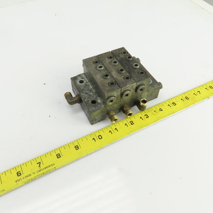 Lubriquip MSP-10T MSP-15T Modular Lubrication Divider Valve Assembly