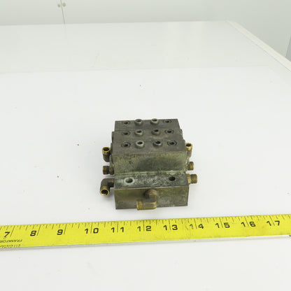 Lubriquip MSP-10T MSP-15T Modular Lubrication Divider Valve Assembly