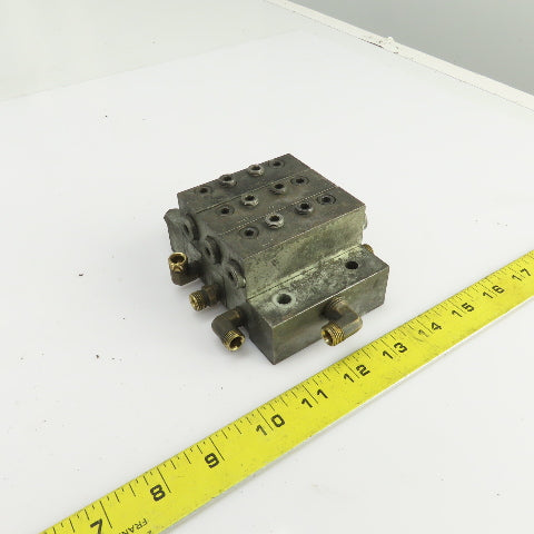 Lubriquip MSP-10T MSP-15T Modular Lubrication Divider Valve Assembly