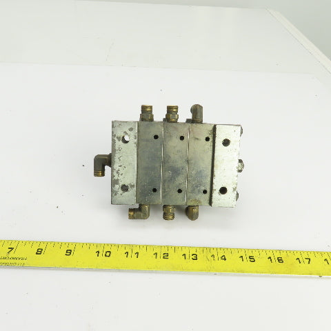 Lubriquip MSP-10T MSP-15T Modular Lubrication Divider Valve Assembly