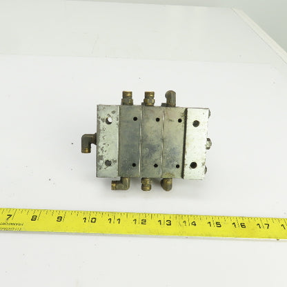 Lubriquip MSP-10T MSP-15T Modular Lubrication Divider Valve Assembly