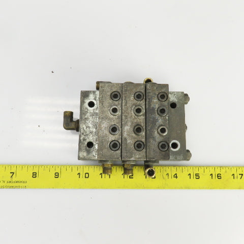 Lubriquip MSP-10T MSP-15T Modular Lubrication Divider Valve Assembly