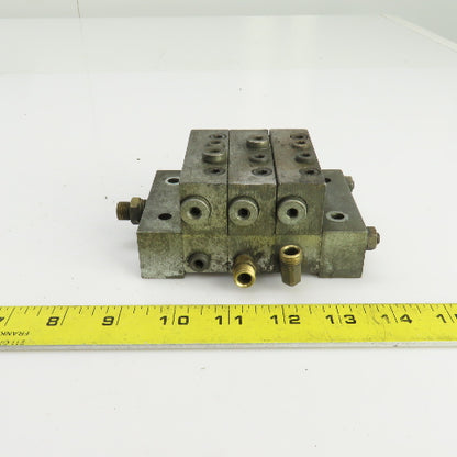 Lubriquip MSp-5S MSP-15T Modular Lubrication Divider Valve Assembly