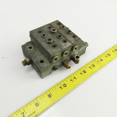 Lubriquip MSp-5S MSP-15T Modular Lubrication Divider Valve Assembly
