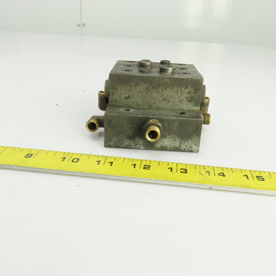 Lubriquip MSp-5S MSP-15T Modular Lubrication Divider Valve Assembly