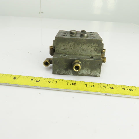 Lubriquip MSp-5S MSP-15T Modular Lubrication Divider Valve Assembly