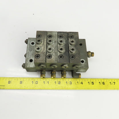 Lubriquip MSP-10T MSP-30T MSP-15S Modular Lubrication Divider Valve Assembly