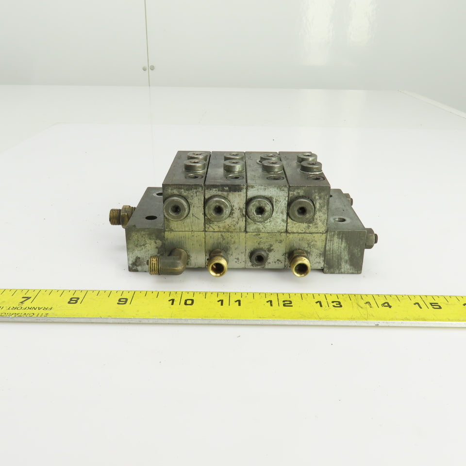 Lubriquip MSP-10T MSP-30T MSP-15S Modular Lubrication Divider Valve Assembly