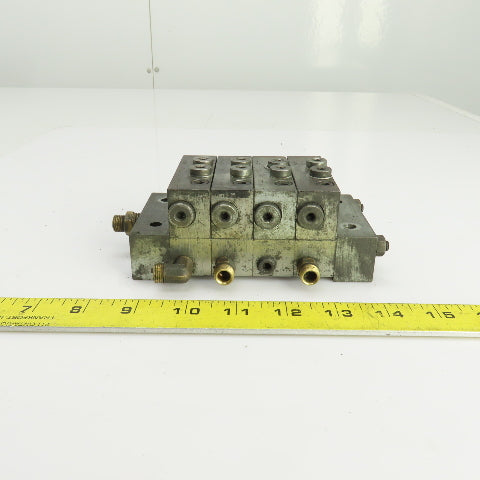 Lubriquip MSP-10T MSP-30T MSP-15S Modular Lubrication Divider Valve Assembly