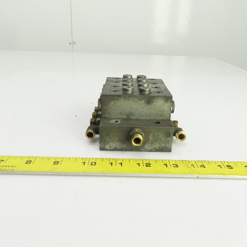 Lubriquip MSP-10T MSP-30T MSP-15S Modular Lubrication Divider Valve Assembly