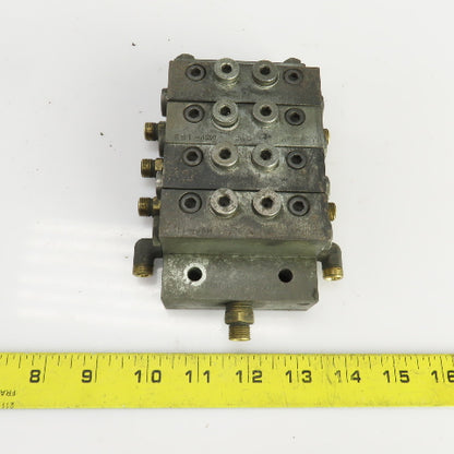 Lubriquip MSP-10T MSP-30T MSP-15S Modular Lubrication Divider Valve Assembly