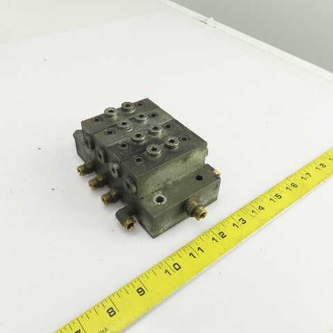 Lubriquip MSP-10T MSP-30T MSP-15S Modular Lubrication Divider Valve Assembly