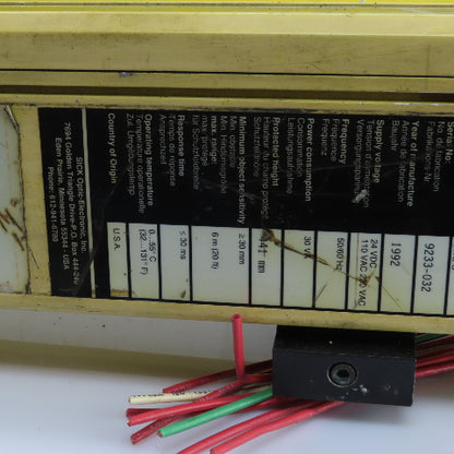 Sick AGSE 450-1211 AGSS 450-1111 Light Curtain Receiver/Sender 24VDC Lot Of 2