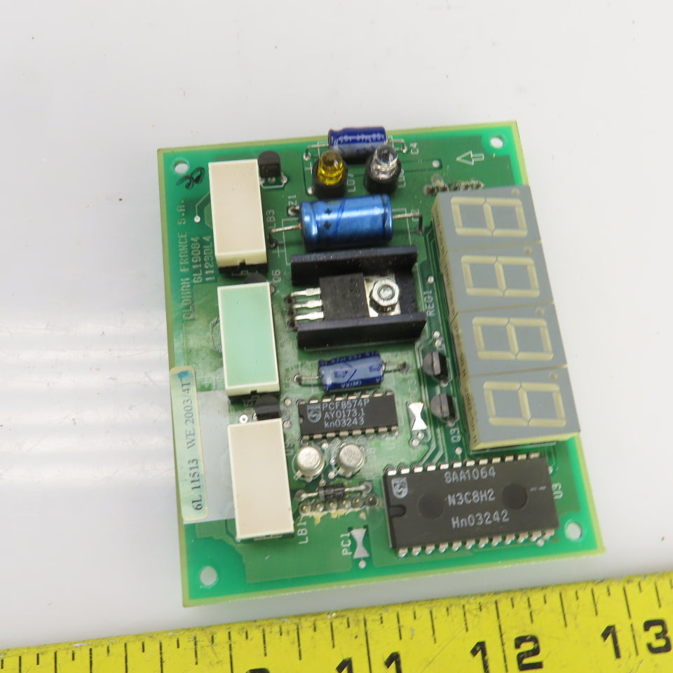 Oldham France S A 6L19084 1123DL4 4 Digit Circuit Board Display