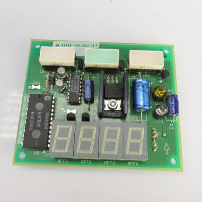 Oldham France S A 6L19084 1123DL4 4 Digit Circuit Board Display