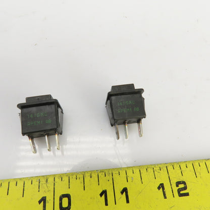 Apem1 A8 1415NC Momentary Contact Push Button Switch Lot Of 2