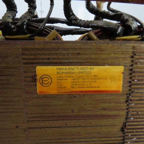 Romarsh Limited 3ULX12.64/1C CTX73480036V185 Transformer Pri 208-240-480V Sec49V