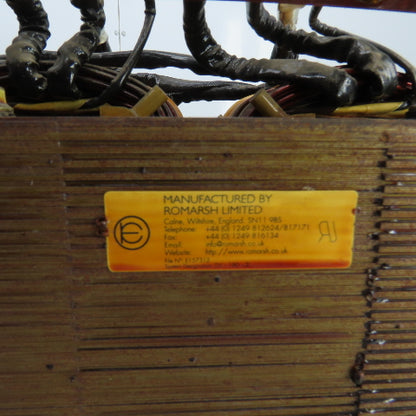 Romarsh Limited 3ULX12.64/1C CTX73480036V185 Transformer Pri 208-240-480V Sec49V