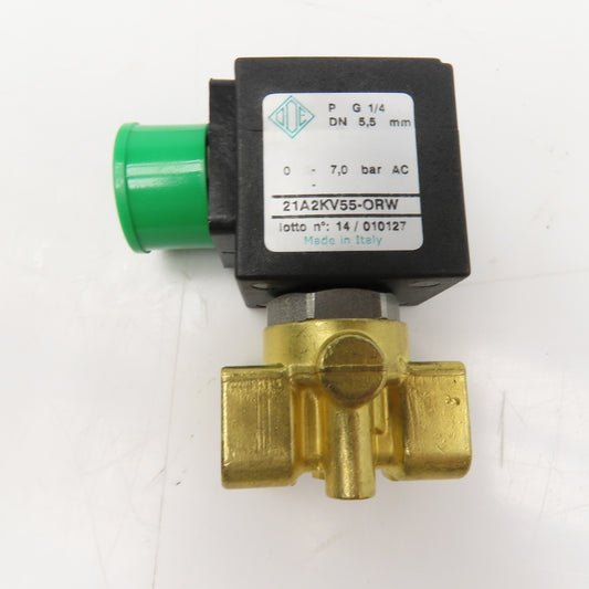 ODE 21A2KV55-ORW G1/4" Port Solenoid Valve 24V 50/60Hz