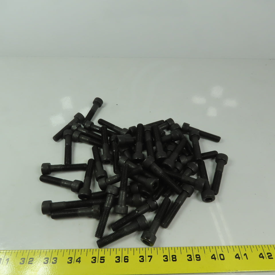 M10x1.5x50mm Metric Socket Head Cap Screw Bolt Black Oxide Class 12.9 Lot of 50