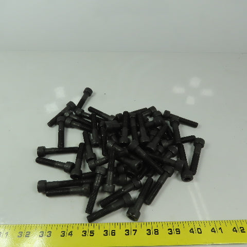 M10x1.5x50mm Metric Socket Head Cap Screw Bolt Black Oxide Class 12.9 Lot of 50
