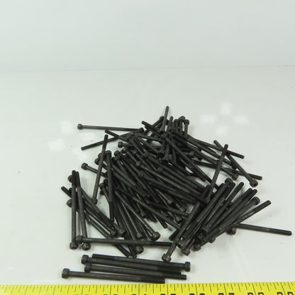 M5 - 0.8 x 90mm Metric Socket Head Cap Screw Bolt Black Oxide Lot of 90